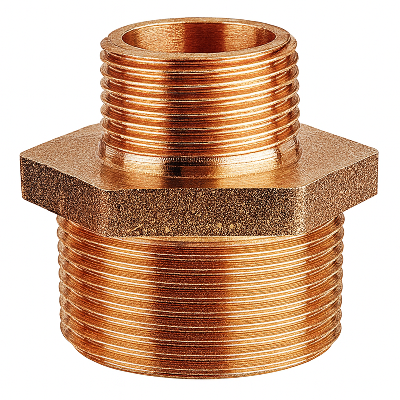 BRONZEN Verloopnippel